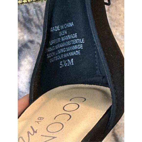 371. Coconuts by Matisse multicolor strap zip up high heels (5.5) - Picture 4 of 6